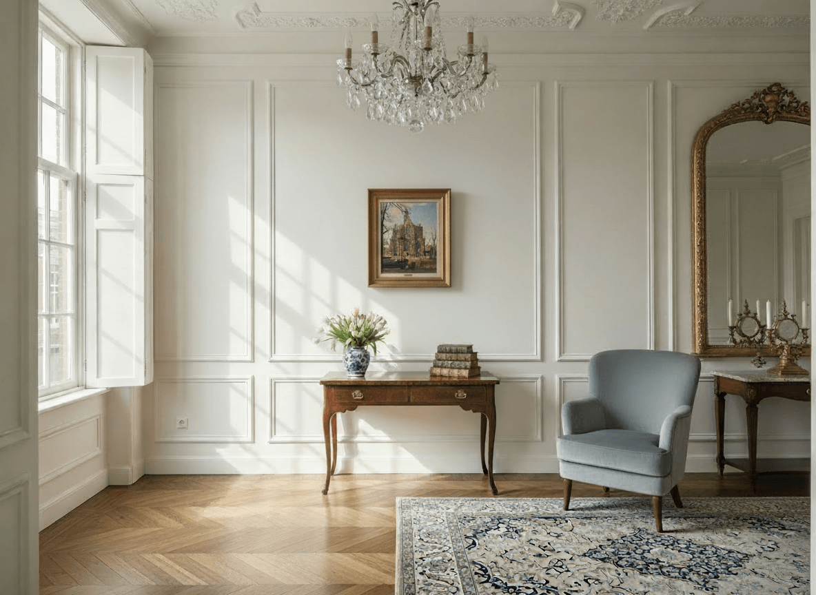 Gezicht op de Westerkerk te Amsterdam zonder lijst