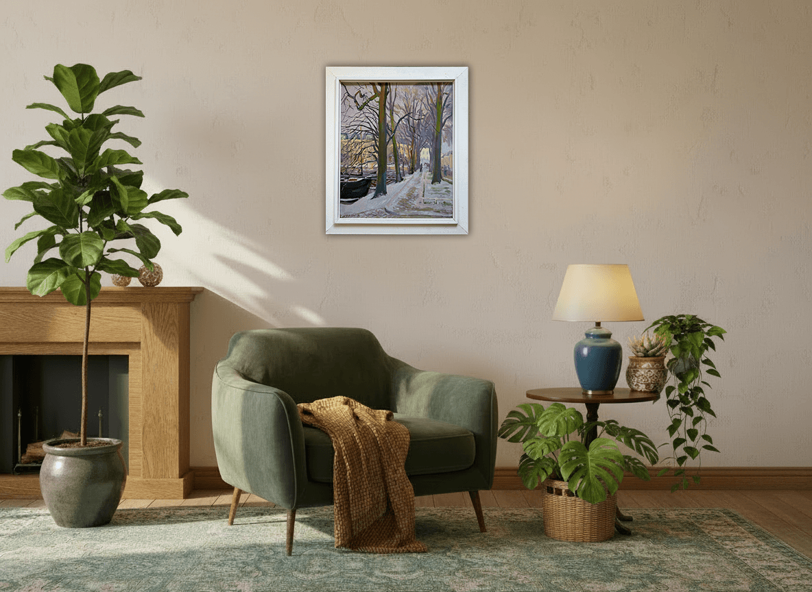 Jan Lucas van der Baan - Westerhaven Groningen (in interieur)