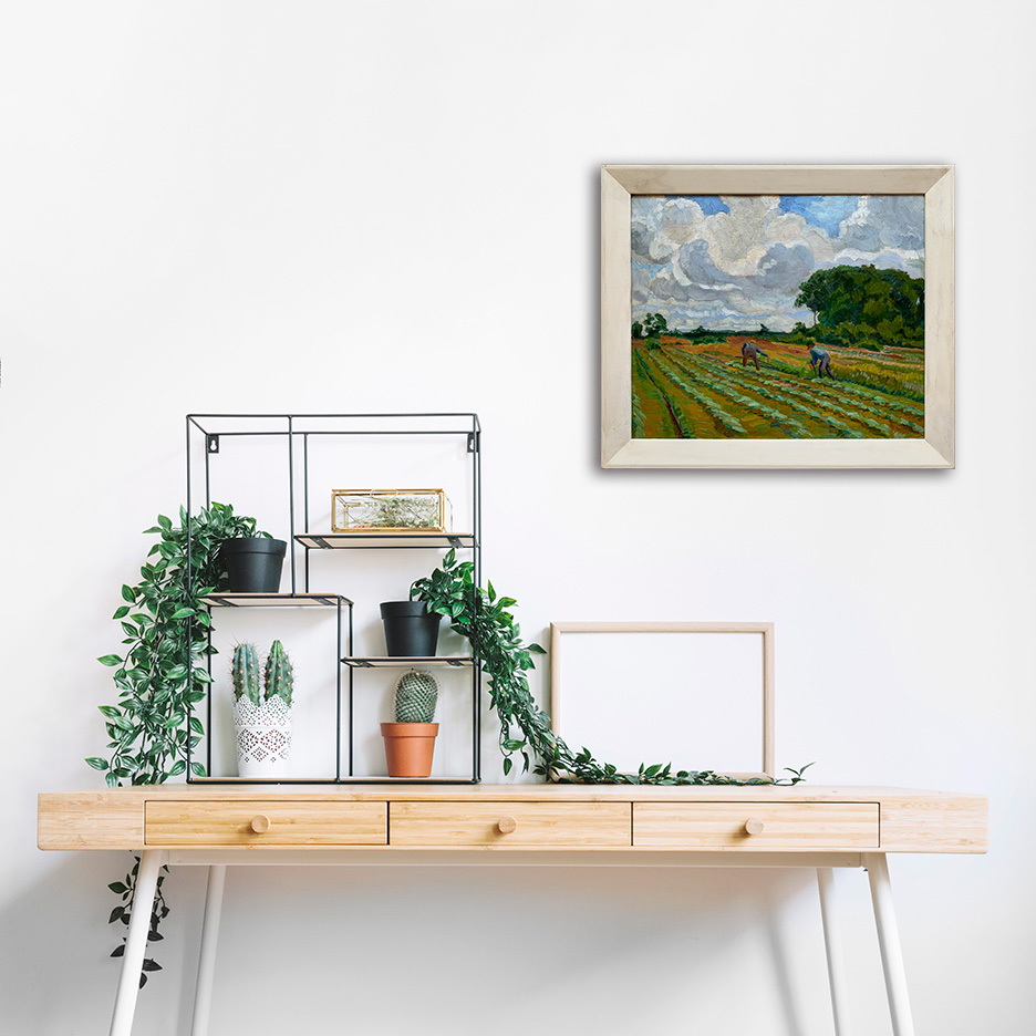 Gronings landschap (ca. begin jaren 1930) zonder lijst