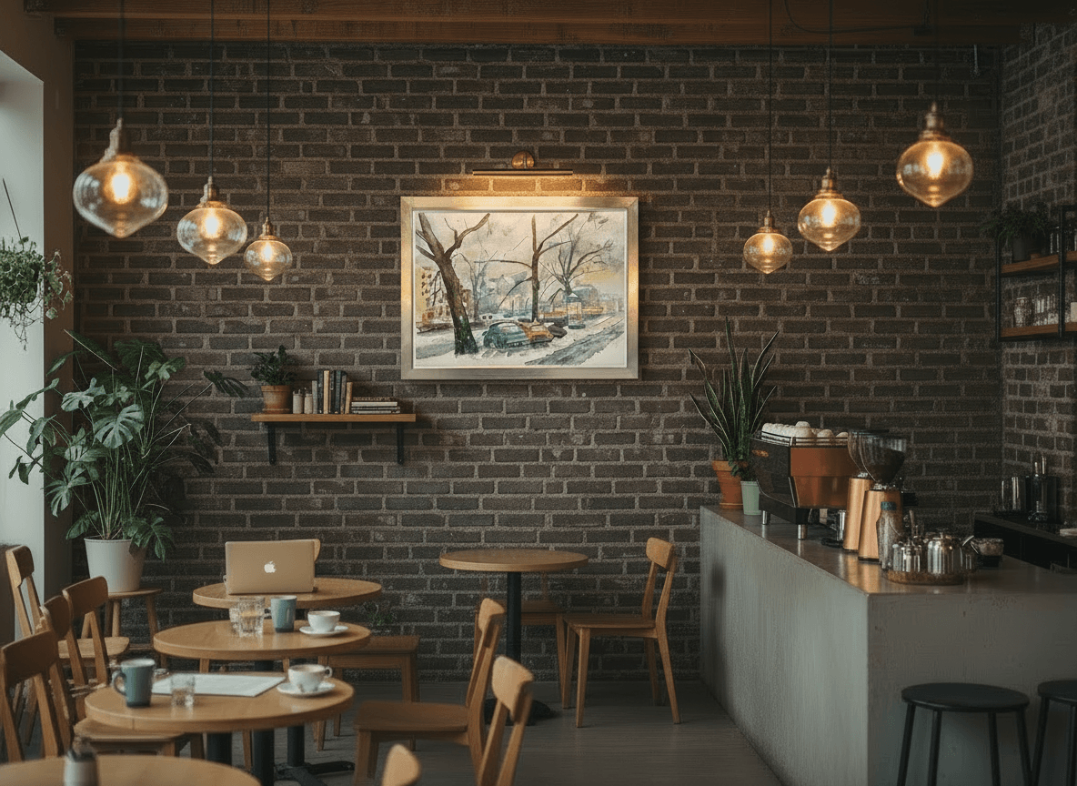 Winter aan de Keizersgracht te Amsterdam zonder lijst