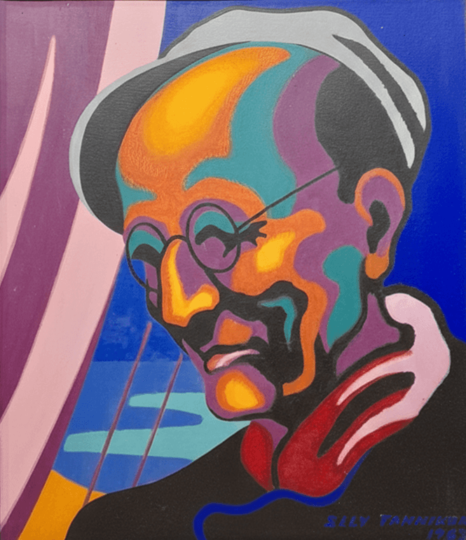 Elly Tamminga - Portret van een man (zonder lijst)