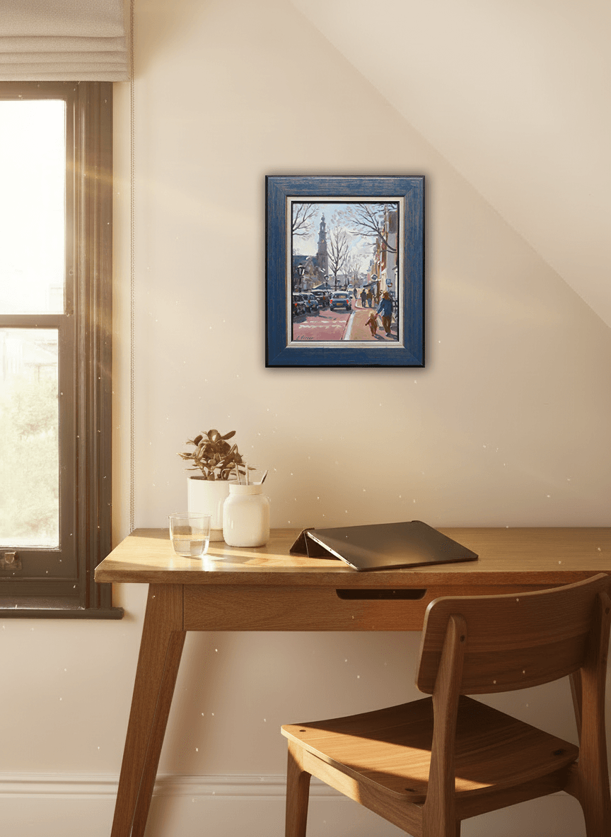 Louis Visser - Westerkerk aan de Prinsengracht (in interieur)