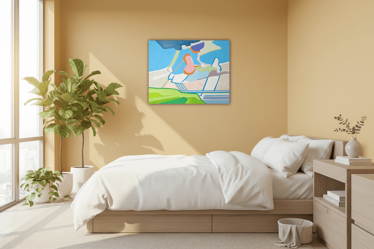 Paul Overhaus - De Dijk (met lijst)