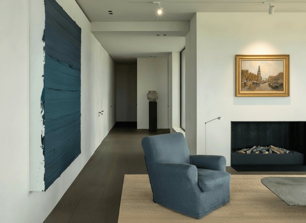 Montelbaantoren te Amsterdam zonder lijst