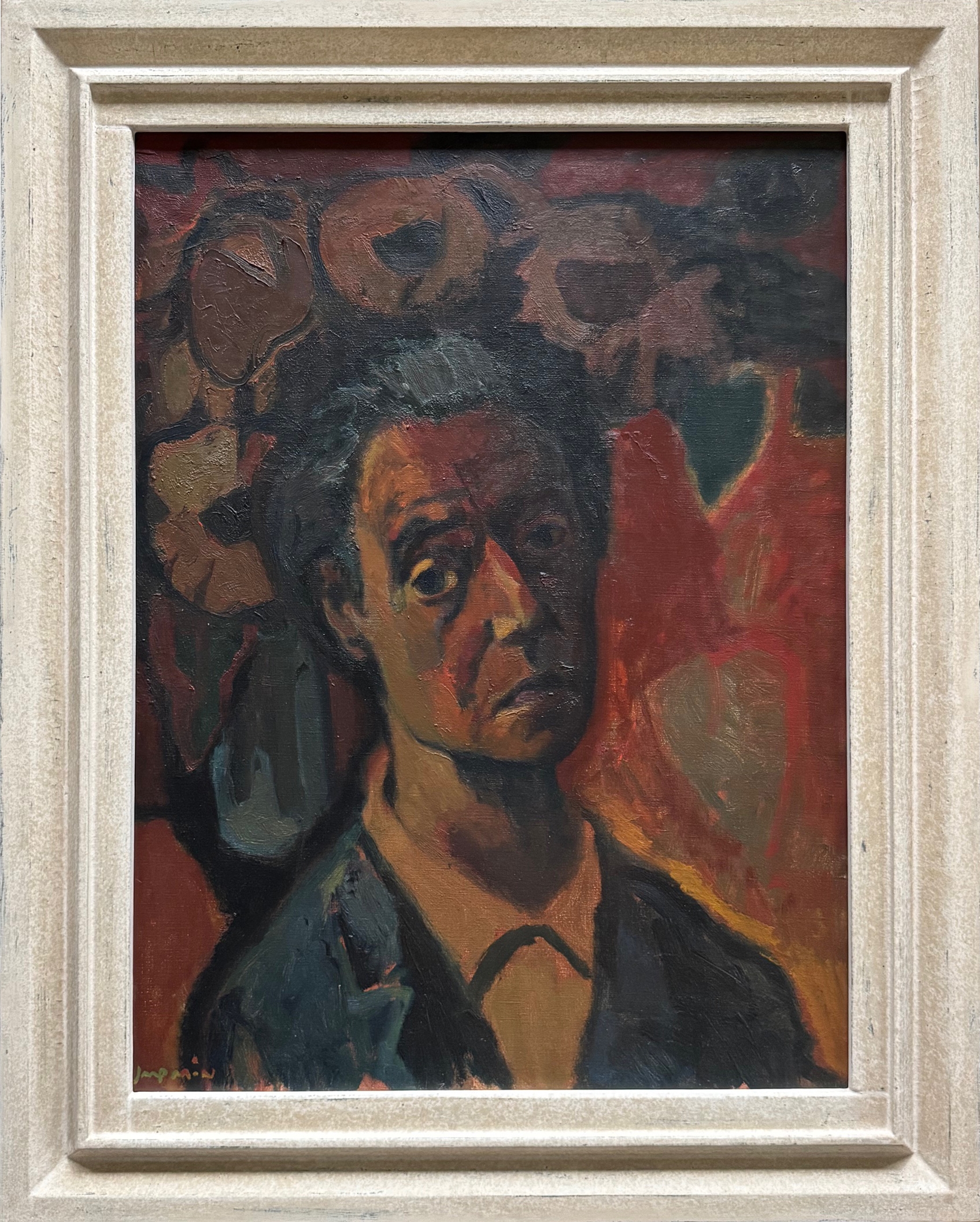 Zelfportret zonder lijst