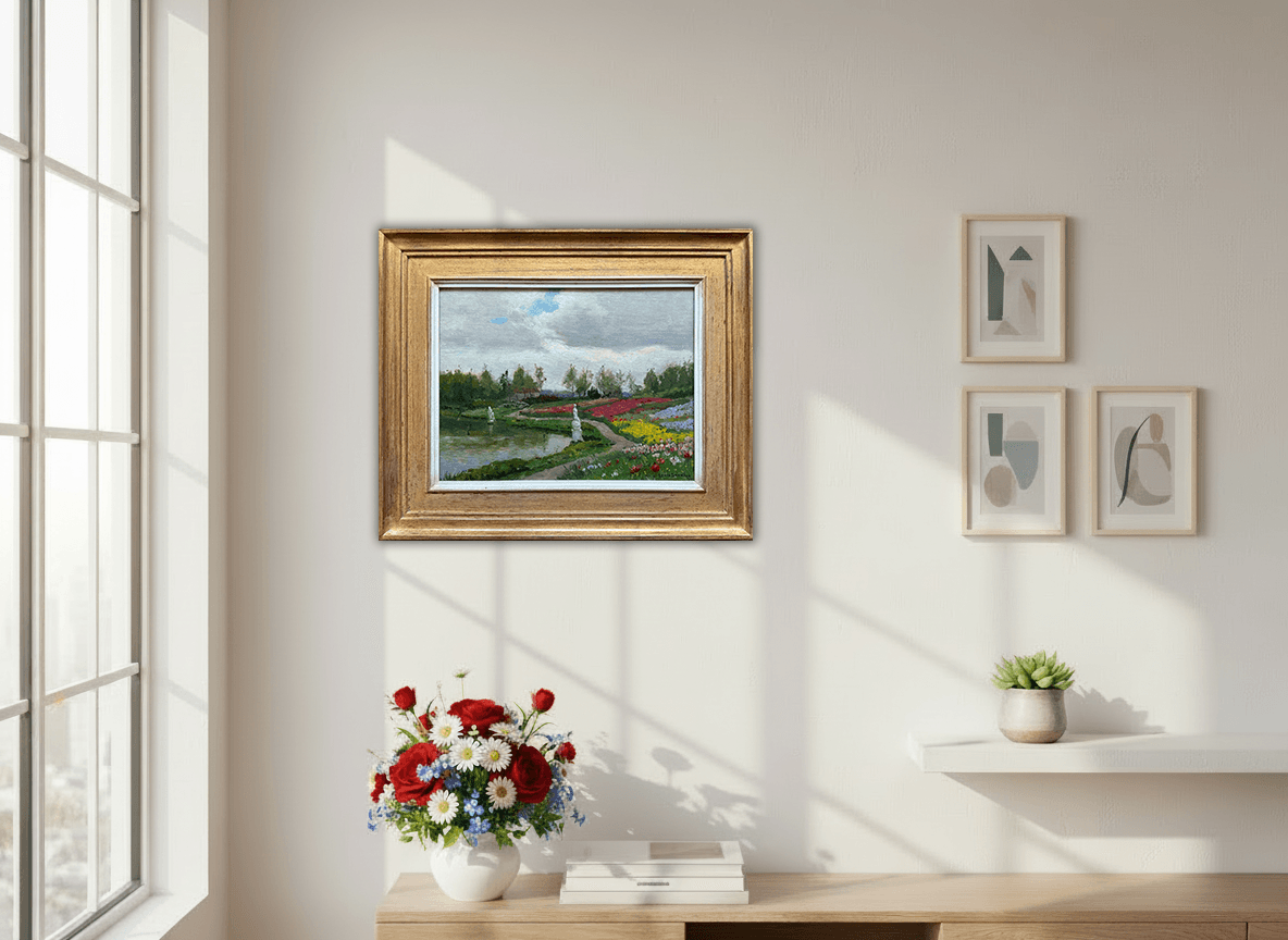 Louis Soonius - Rozentuin Zuiderpark Den Haag (in interieur)