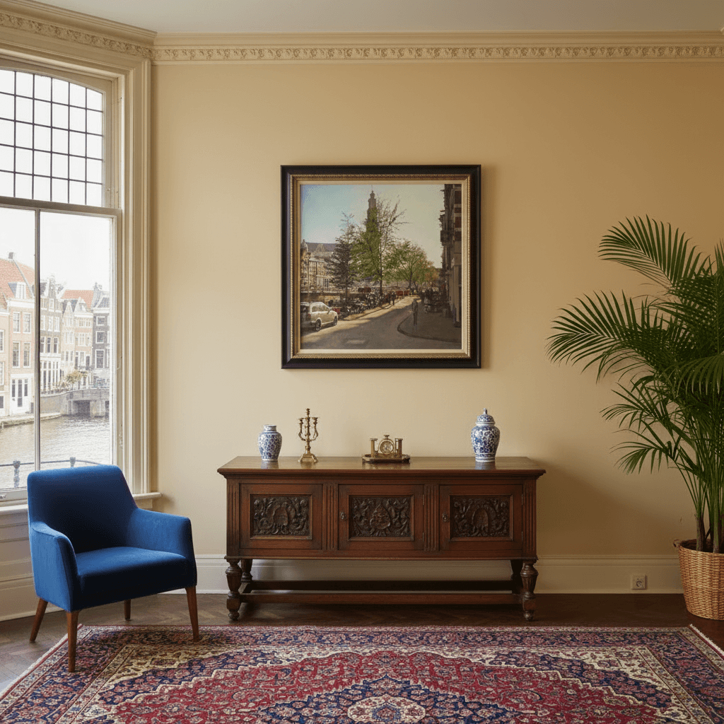 Prinsengracht zonder lijst