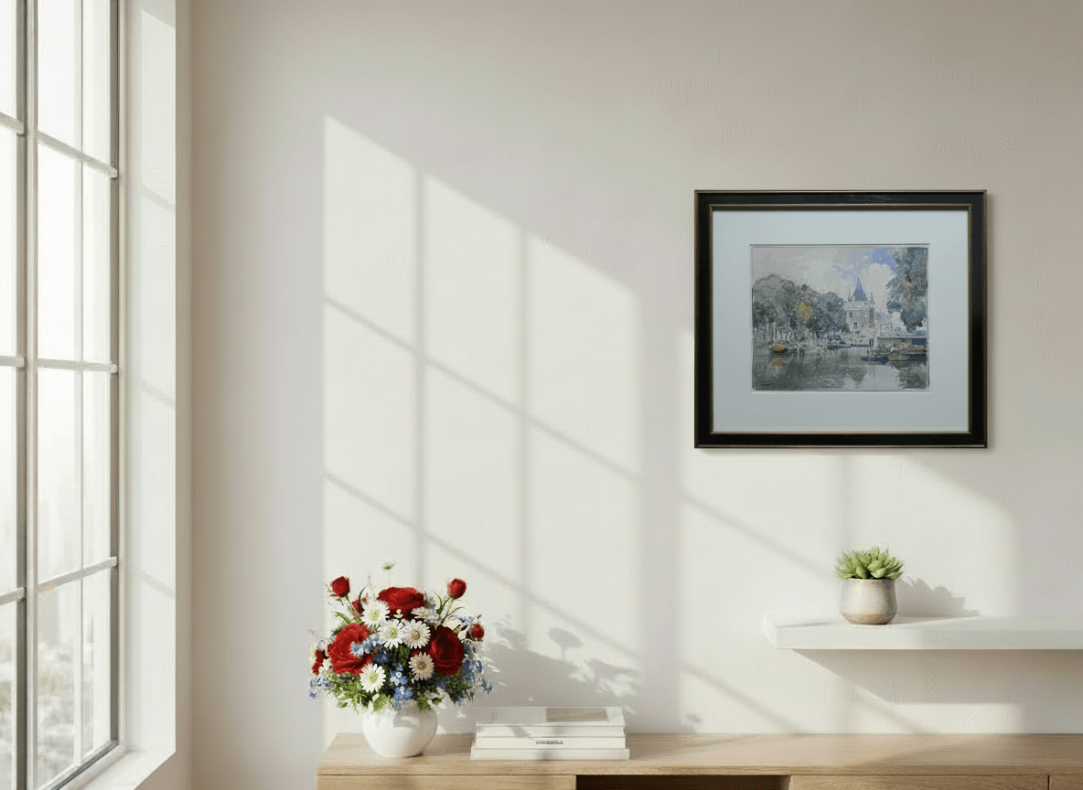 Schreierstoren te Amsterdam zonder lijst