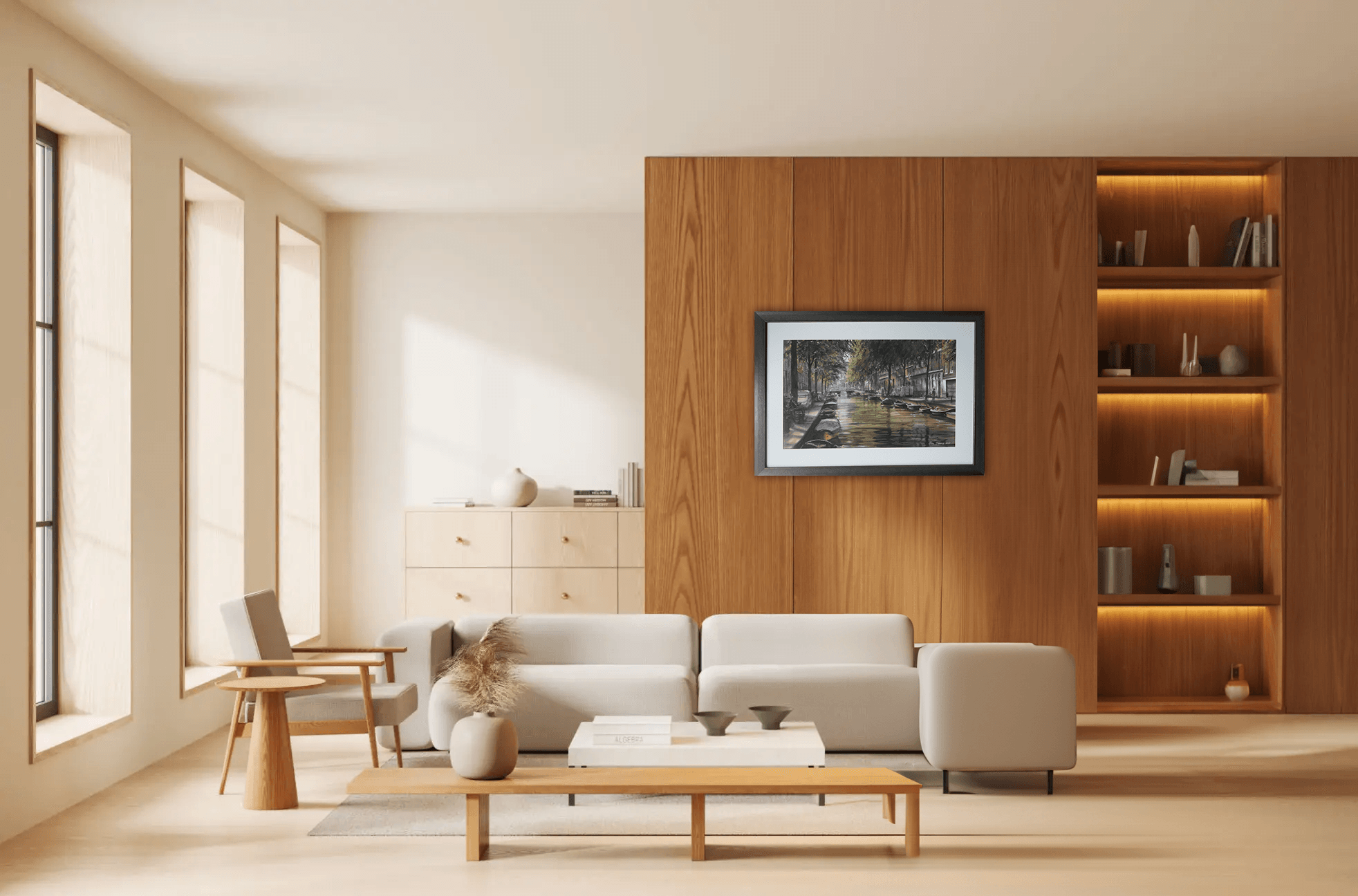 Titus Meeuws - Groenburgwal Amsterdam (in interieur)