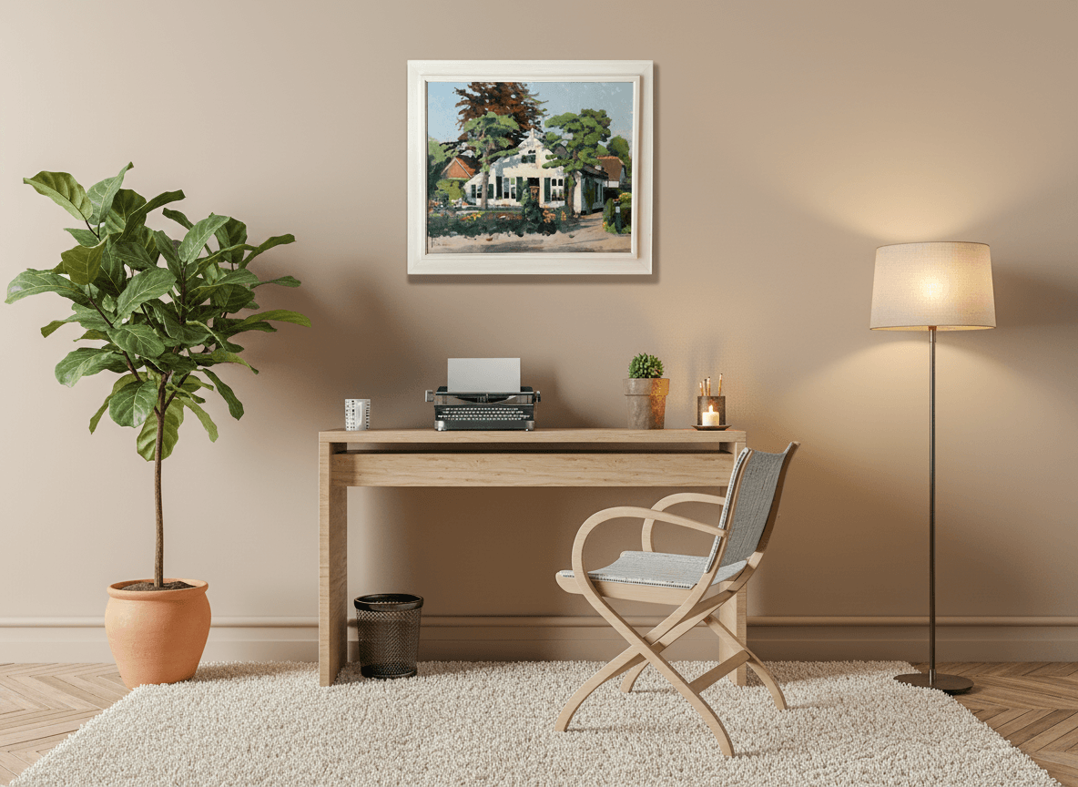 Boerderij zonder lijst