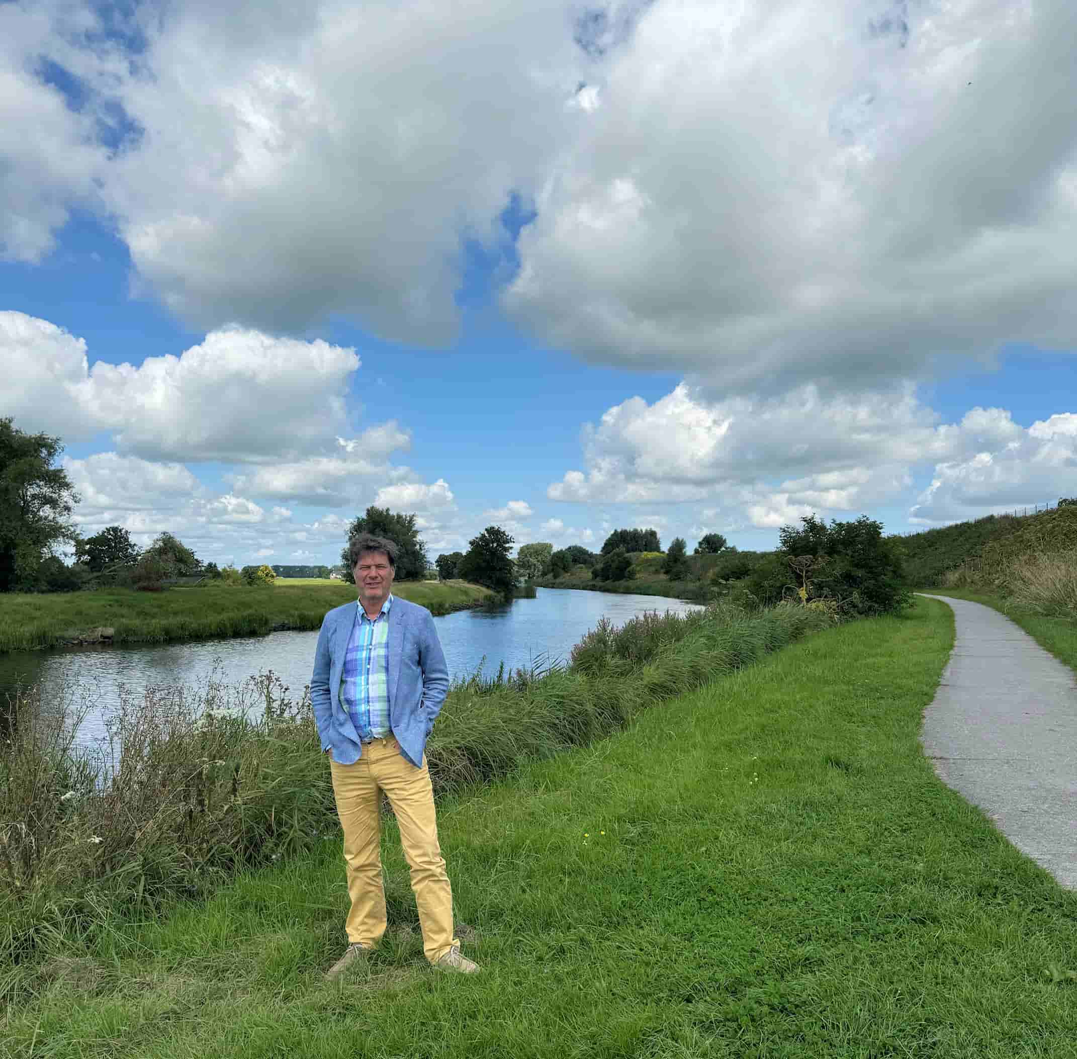 Het Reitdiep in Groningen