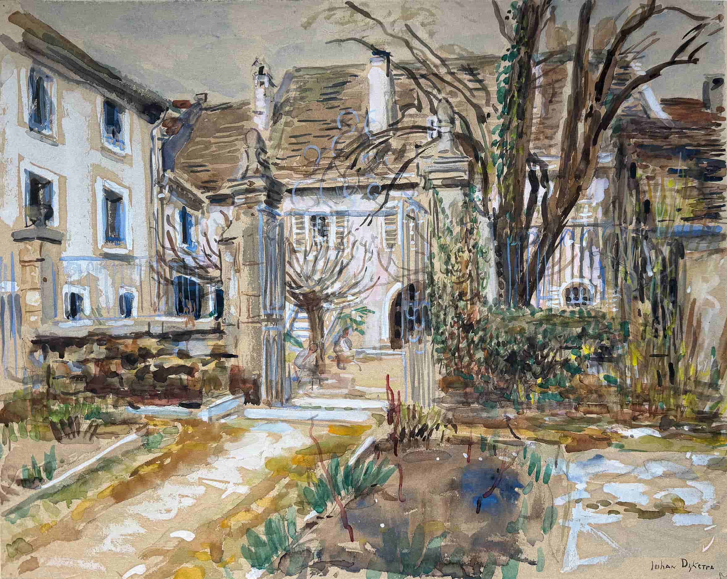 Johan Dijkstra in Italie