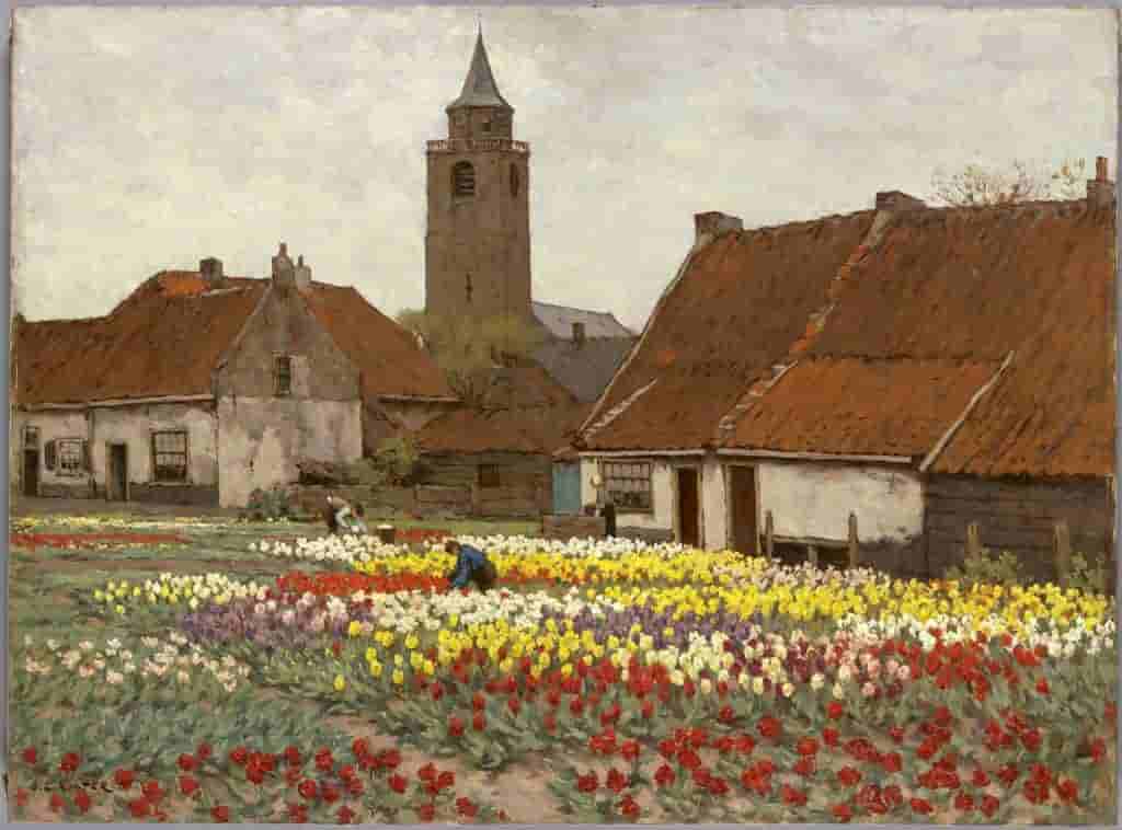 Bollenvelden door Anton Koster