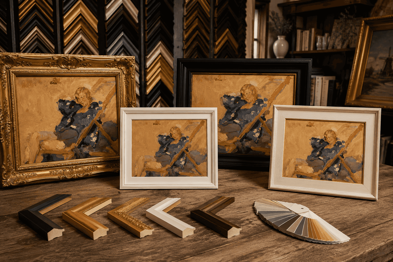 De schilderijlijst: de finishing touch van een kunstwerk