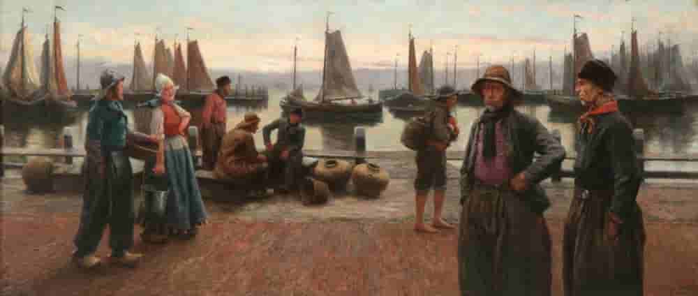 Henri Houben - haven Volendam