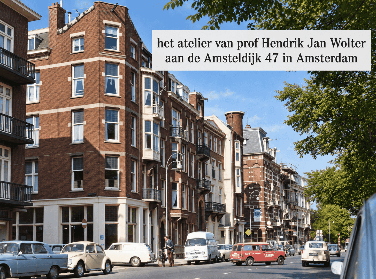 Het atelier aan de Amstel: waar Hendrik Jan Wolter de Amstel schilderde