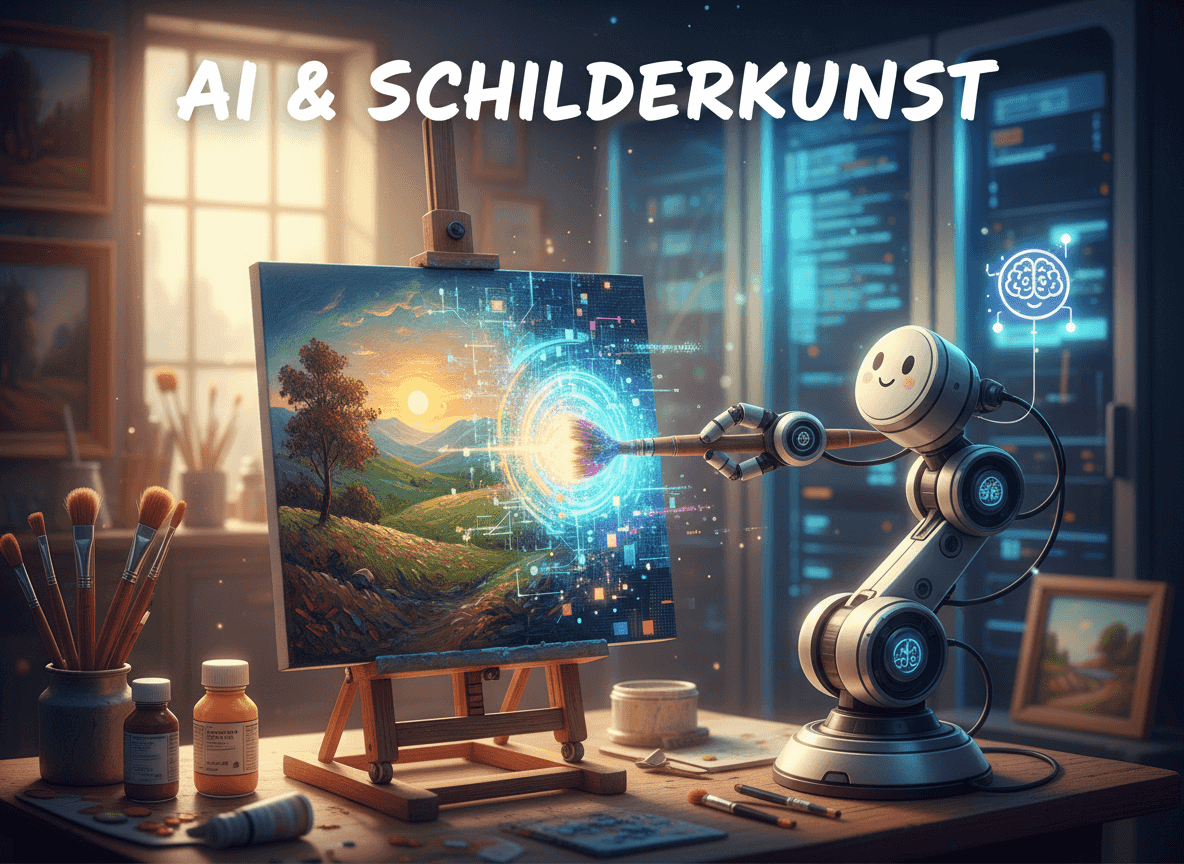 De penseelstreek van de toekomst: AI en de transformatie van de schilderkunst