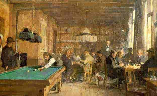 Het kroegje van Hamdorff door Cornelis Vreedenburgh