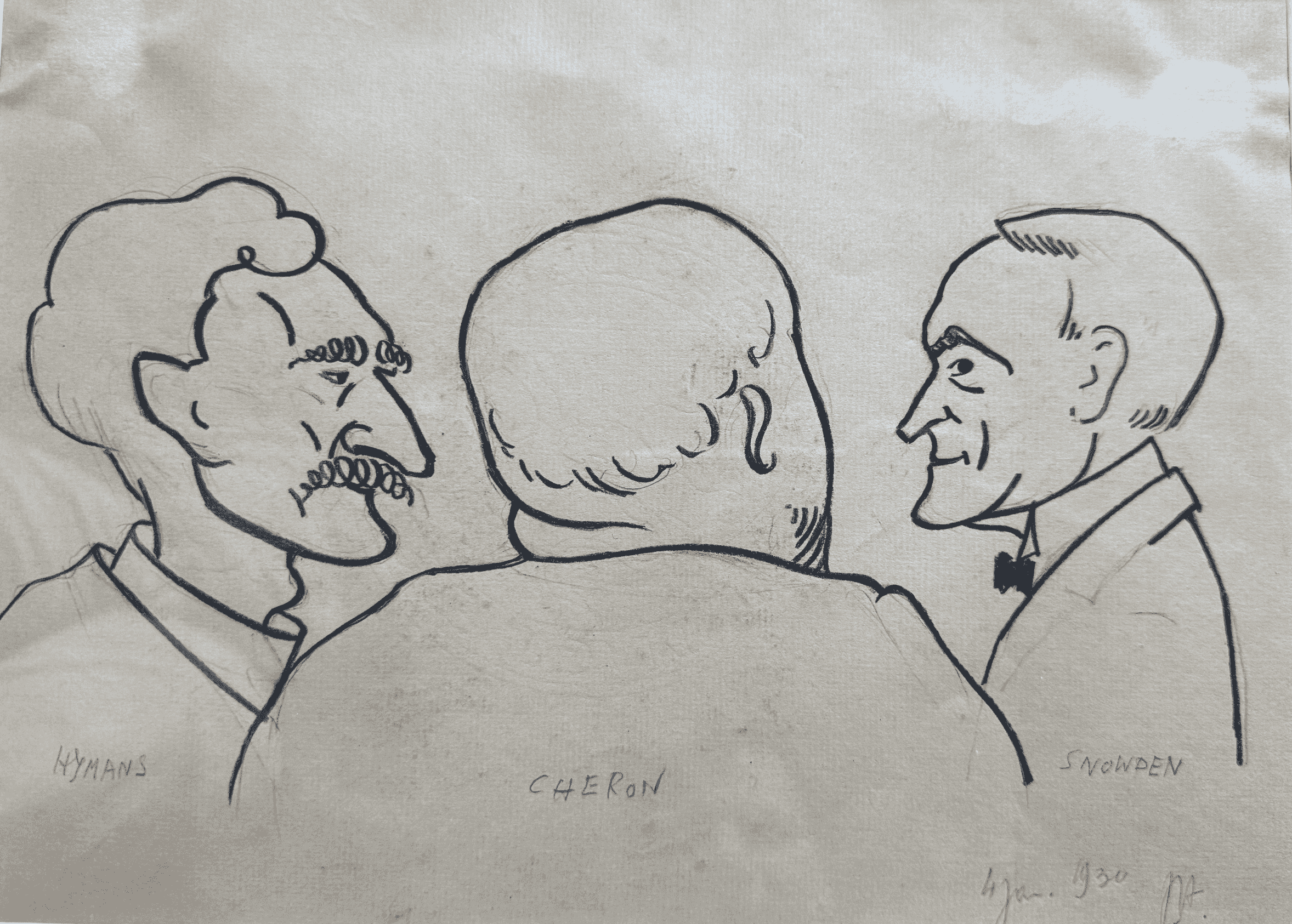 Hymans, Cheron en Snowden