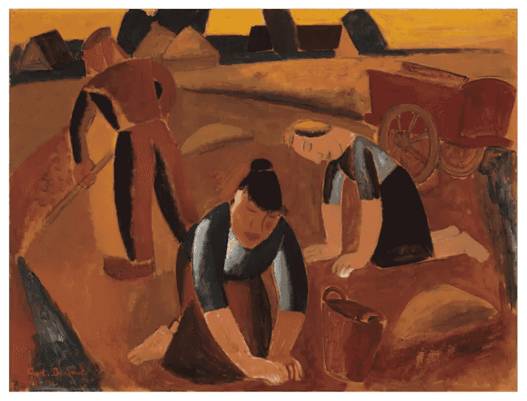 Gustav De Smet: Aardapeloogst