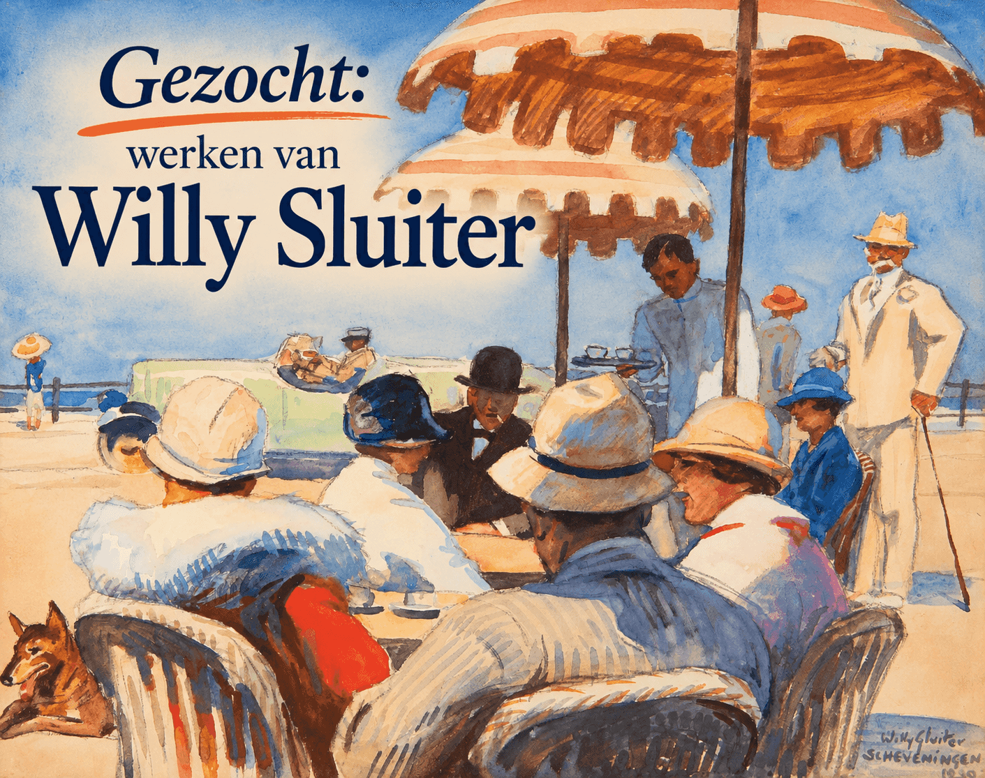 Willy Sluiter: van Katwijkse vissers tot de mondaine wereld van St. Moritz