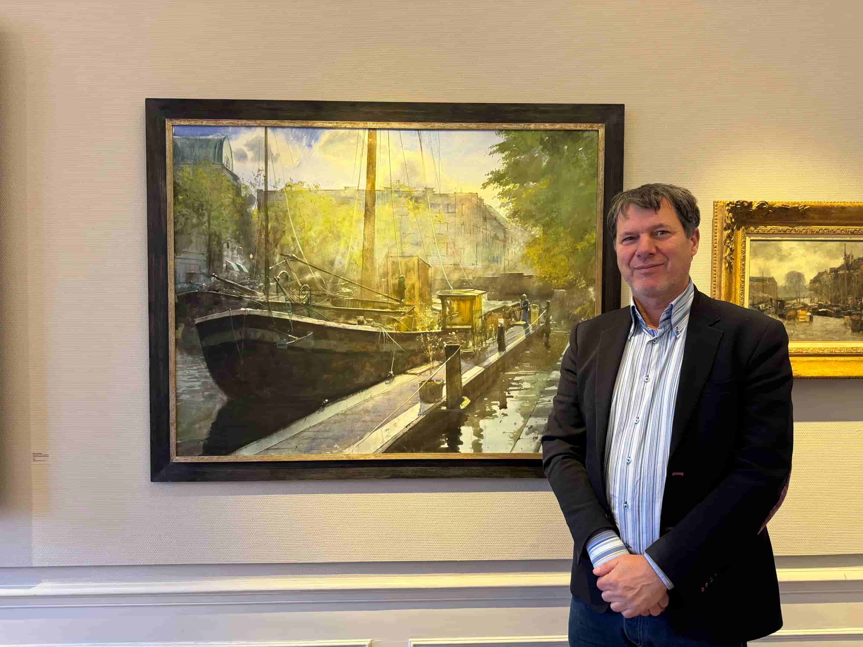 Hans voor het werk "Bierkade" van Titus Meeuws