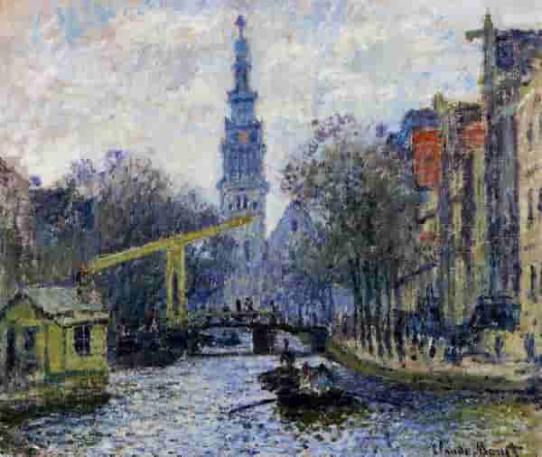 Claude Monet - Groenburgwal met Zuidertoren (Philadelphia Museum of Art)