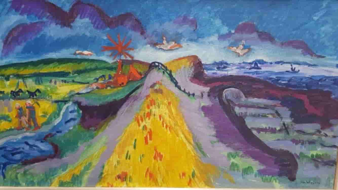 Jan Wiegers - Gronings landschap