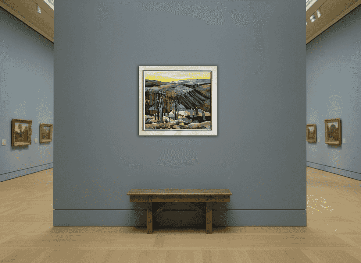 Edith van Leckwyck - De Afghanen (in interieur)