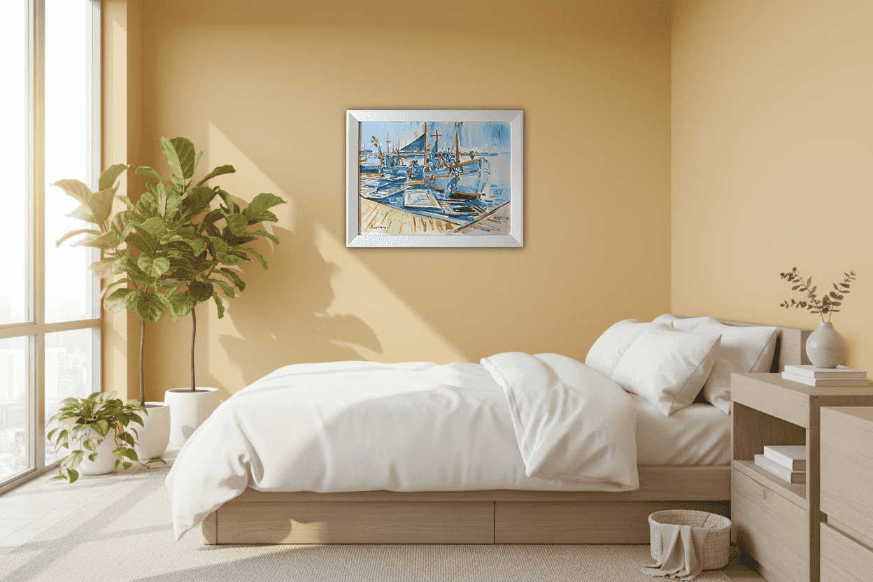 Freek van den Berg - Haven Frankrijk (in interieur)