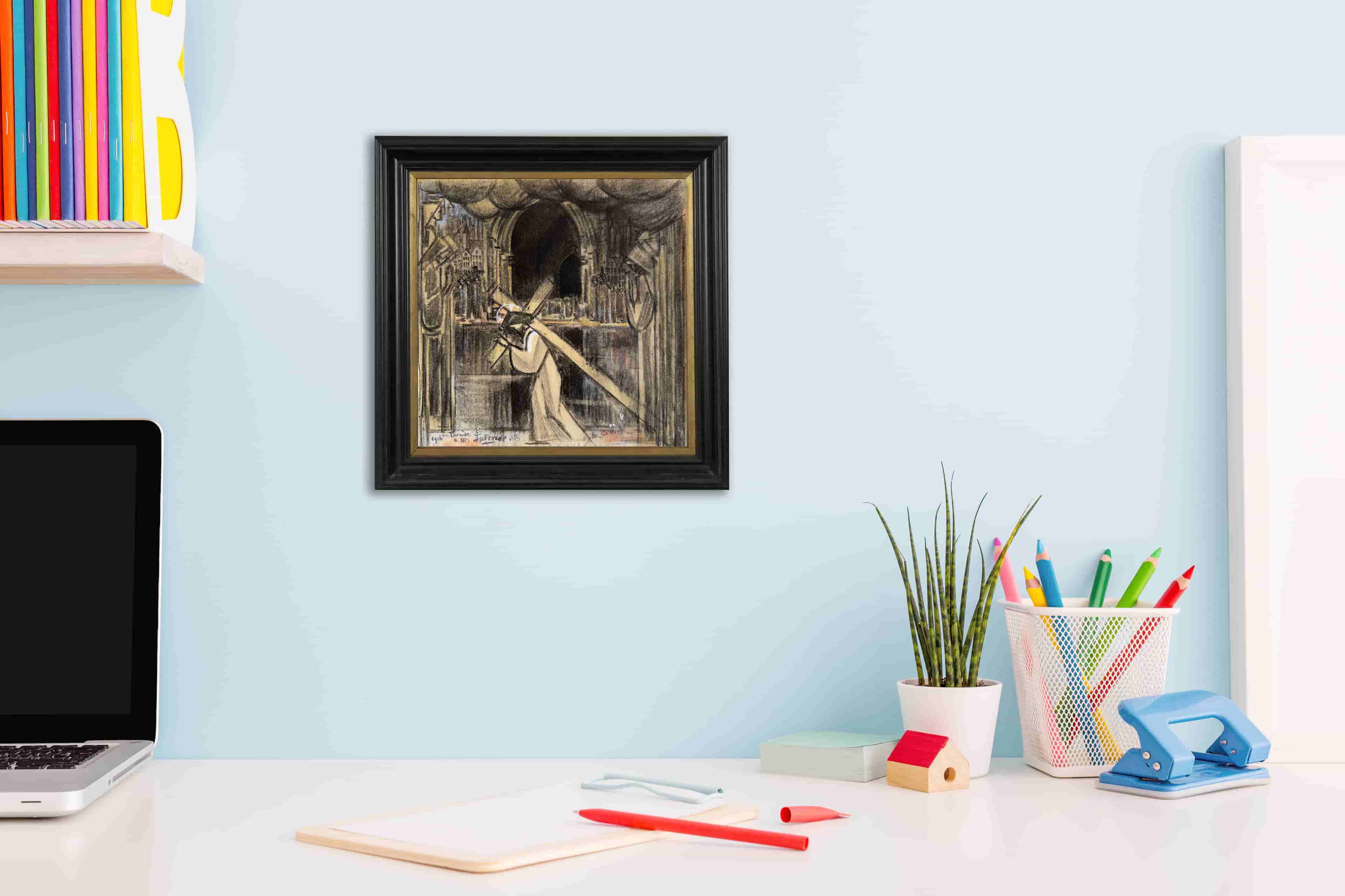 Jan Toorop - Kruiswegstatie (in interieur)