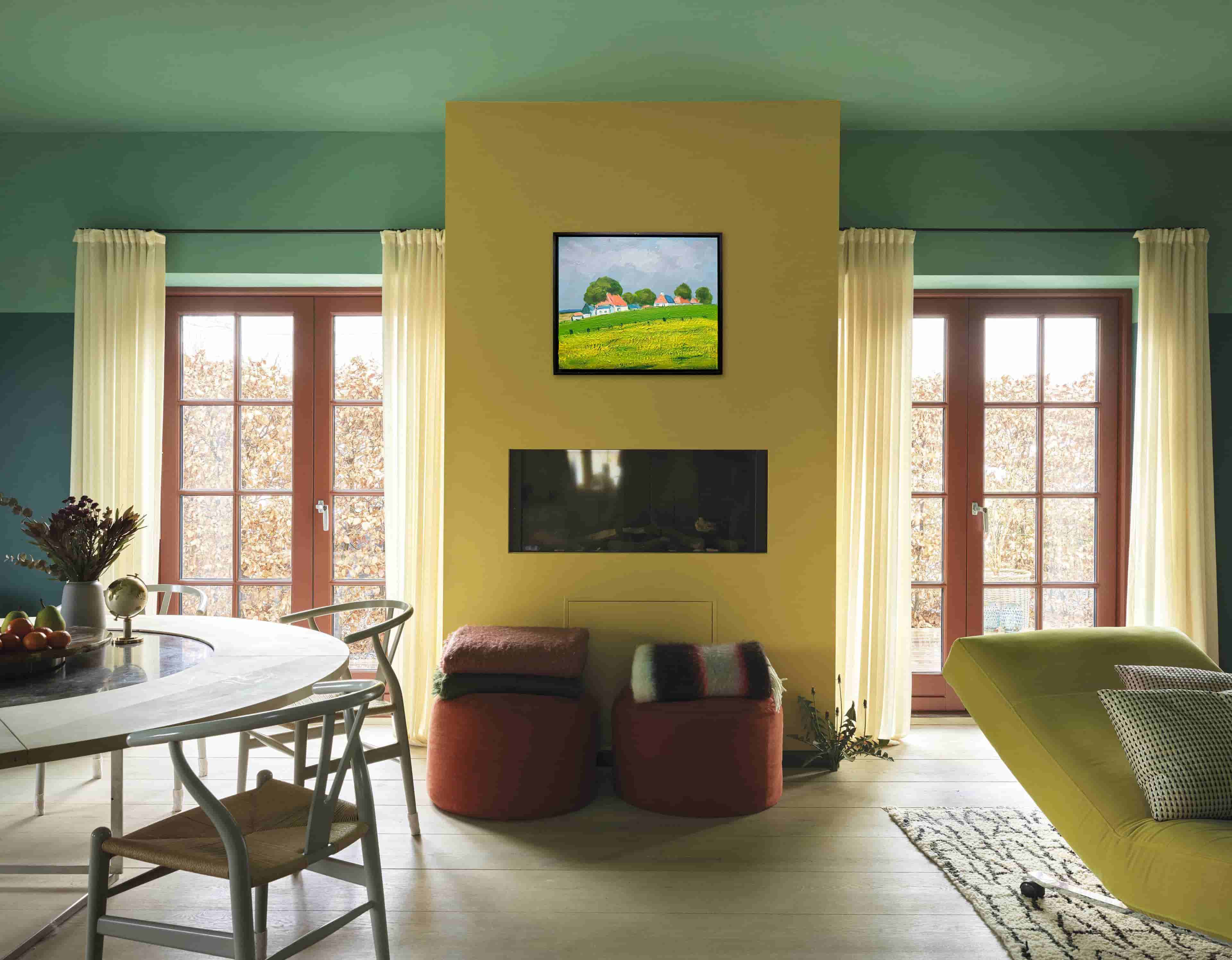 Wim van der Veer - Dorp in de Bilthoek (in interieur)