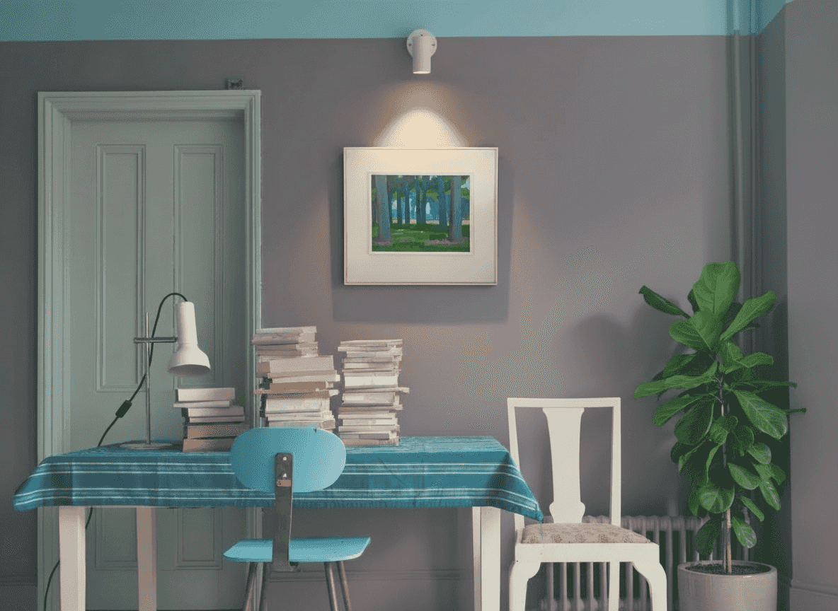 Jentsje Popma - Bomenrij bij landgoed de Eese (in interieur)