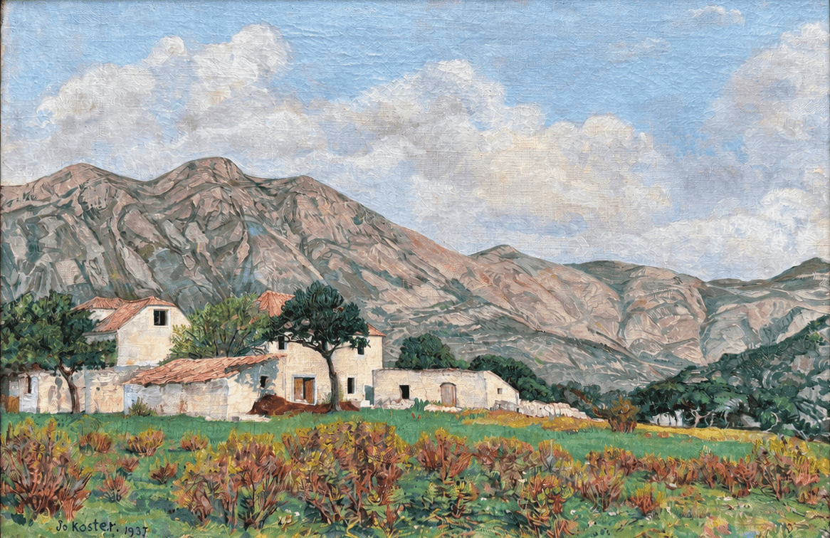 undefined - Jo Koster – Le mas, 1937 (zonder lijst)