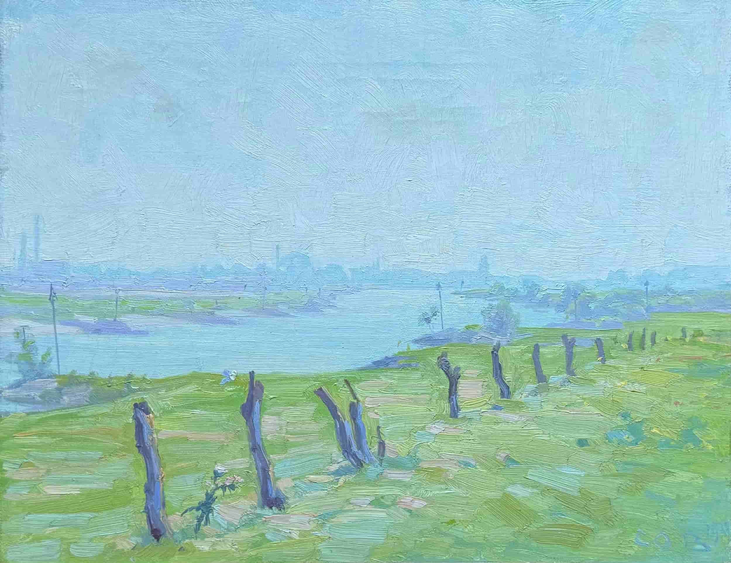 Co Breman - IJssel bij Deventer (zonder lijst)