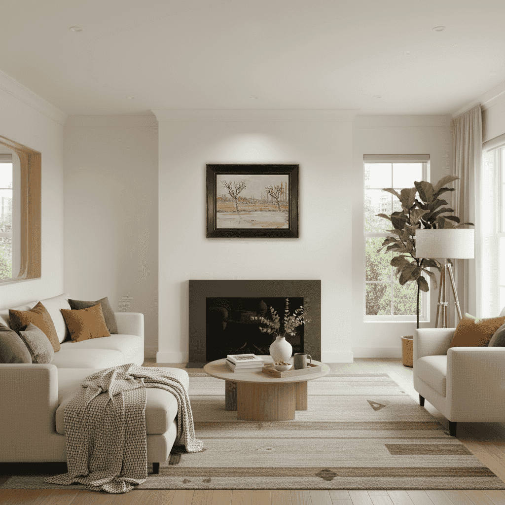 Johan Dijkstra - Toscaans landschap (in interieur)