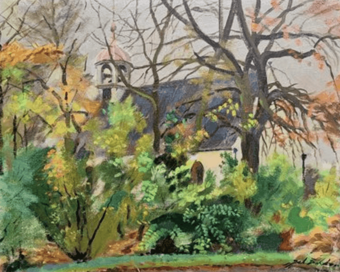 Johan Bakker - Kerkje van Breede te Groningen