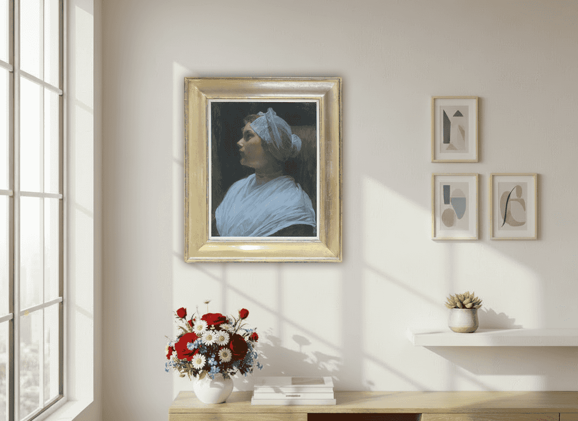 Nicolaas van der Waay - Weesmeisje (in interieur)