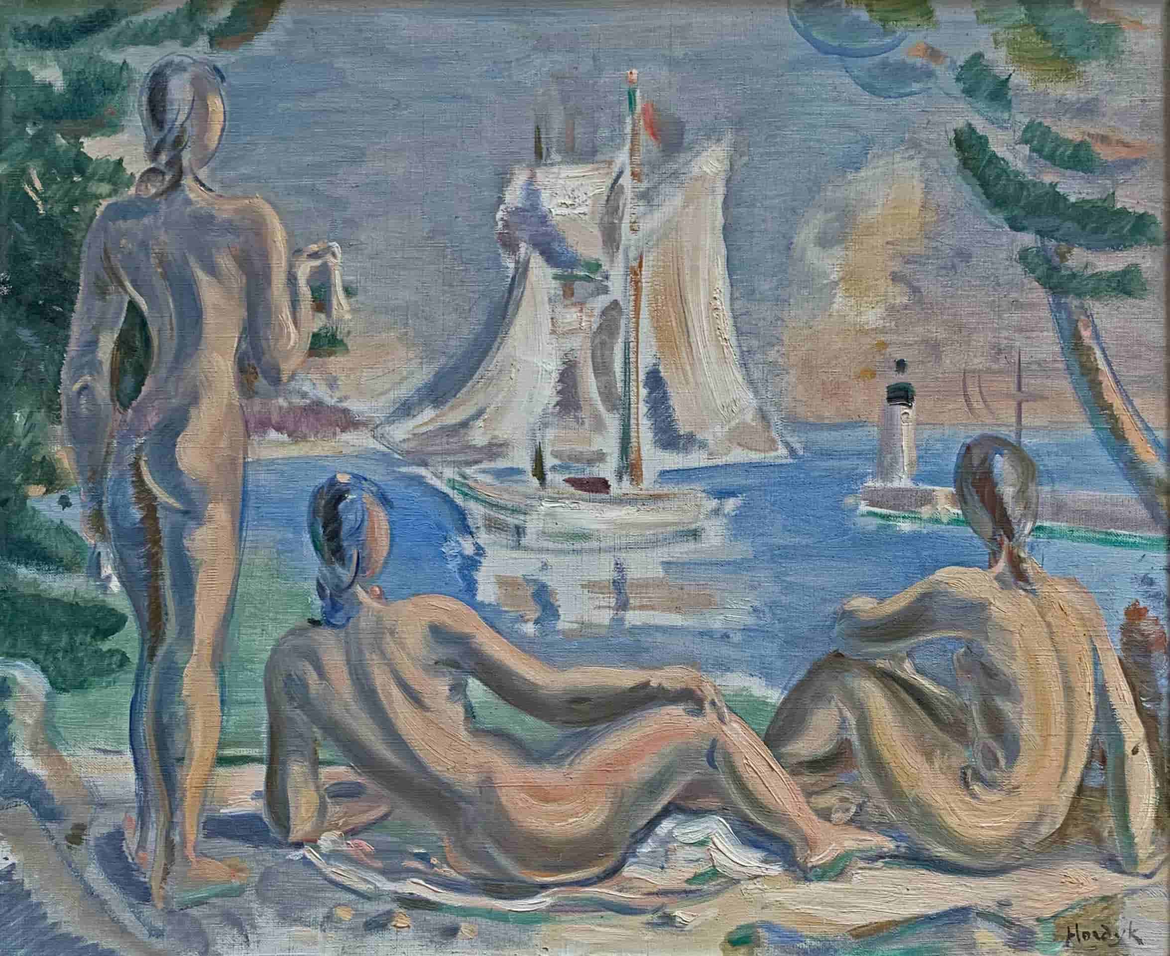 Gerard Hordijk - De drie gratiën - Nice