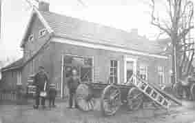 Johan Dijkstra - Stelmakerij Dijkmeijer te Vriescheloo (Westerwolde) (in het echt)