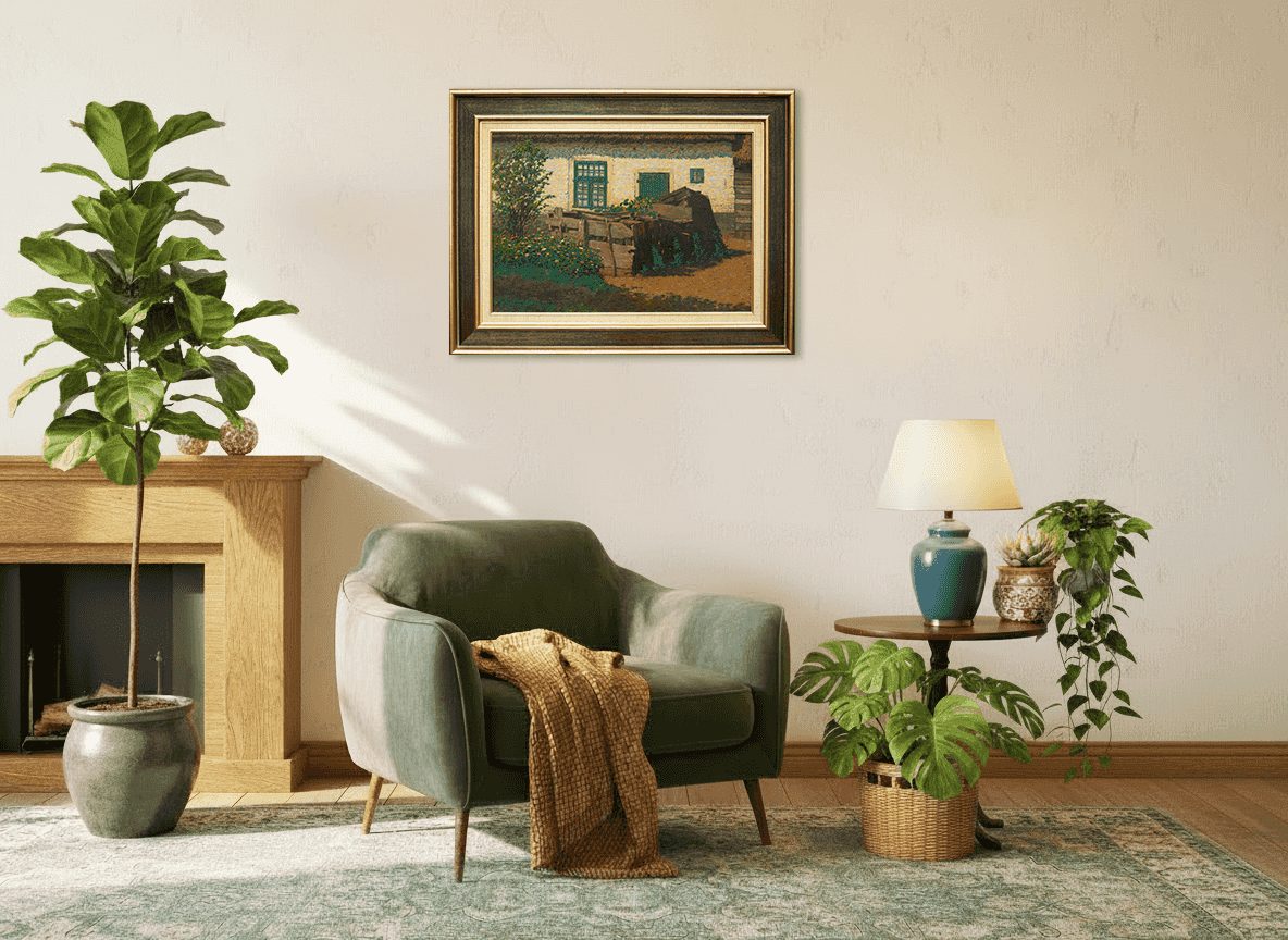 Co Breman - Kippenhok (in interieur)