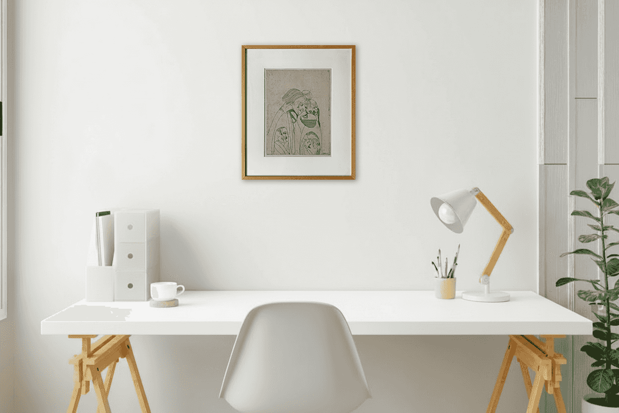 Samuel Jessurun de Mesquita - 'Sensitivistische verbeelding' (1) (in interieur)