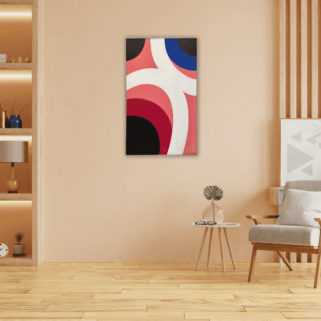 Willem Hussem - Compositie 1967 (in interieur)