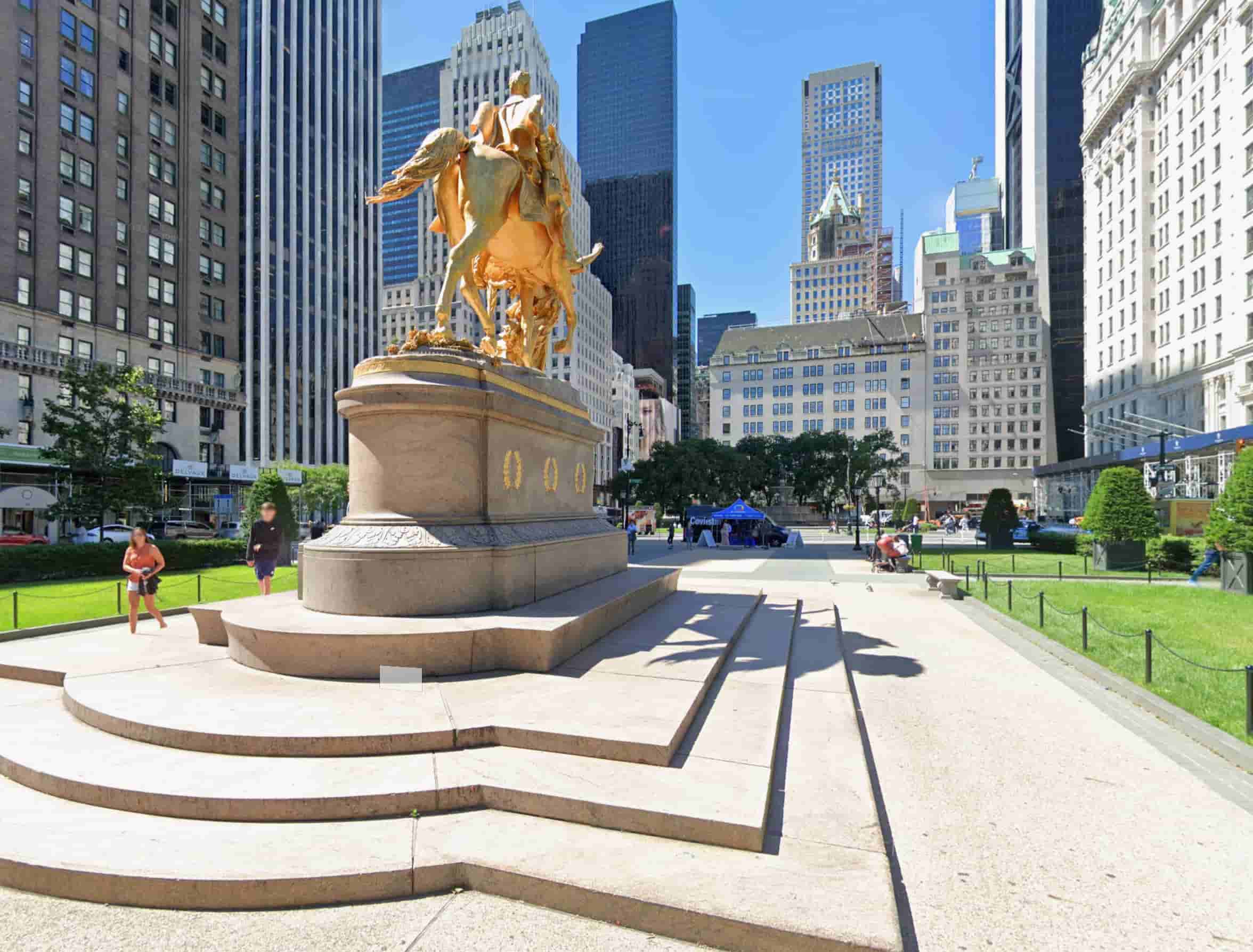 Gerard Hordijk - Grand Army Plaza in New York (in het echt)