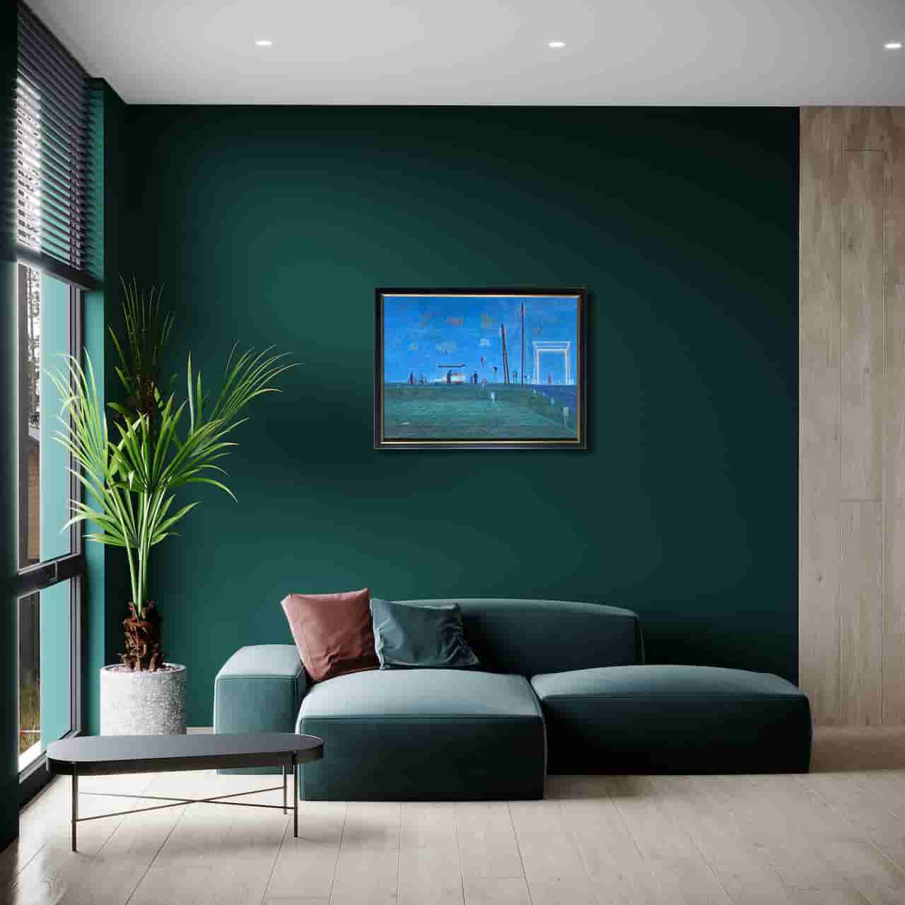 Dirk Breed - IJscocar met ophaalbrug (in interieur)