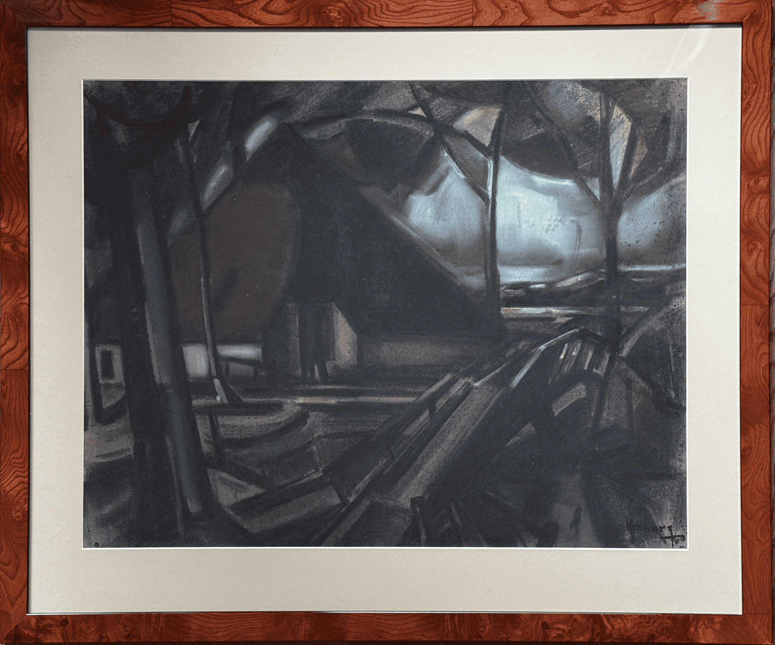 Mommie Schwarz - Boerderij in Warmenhuizen  (met lijst)