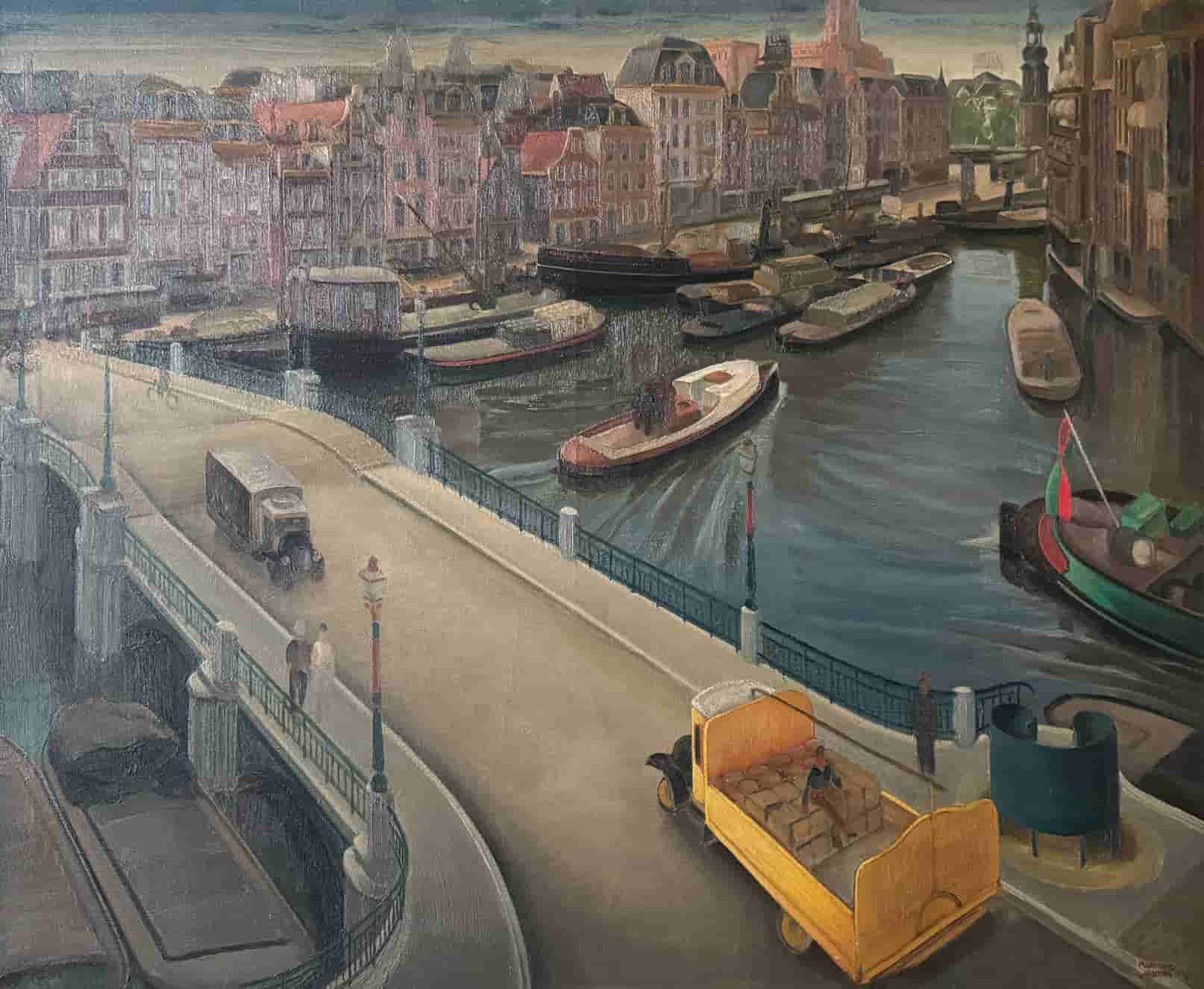 Harmen Meurs - Binnenamstel te Amsterdam