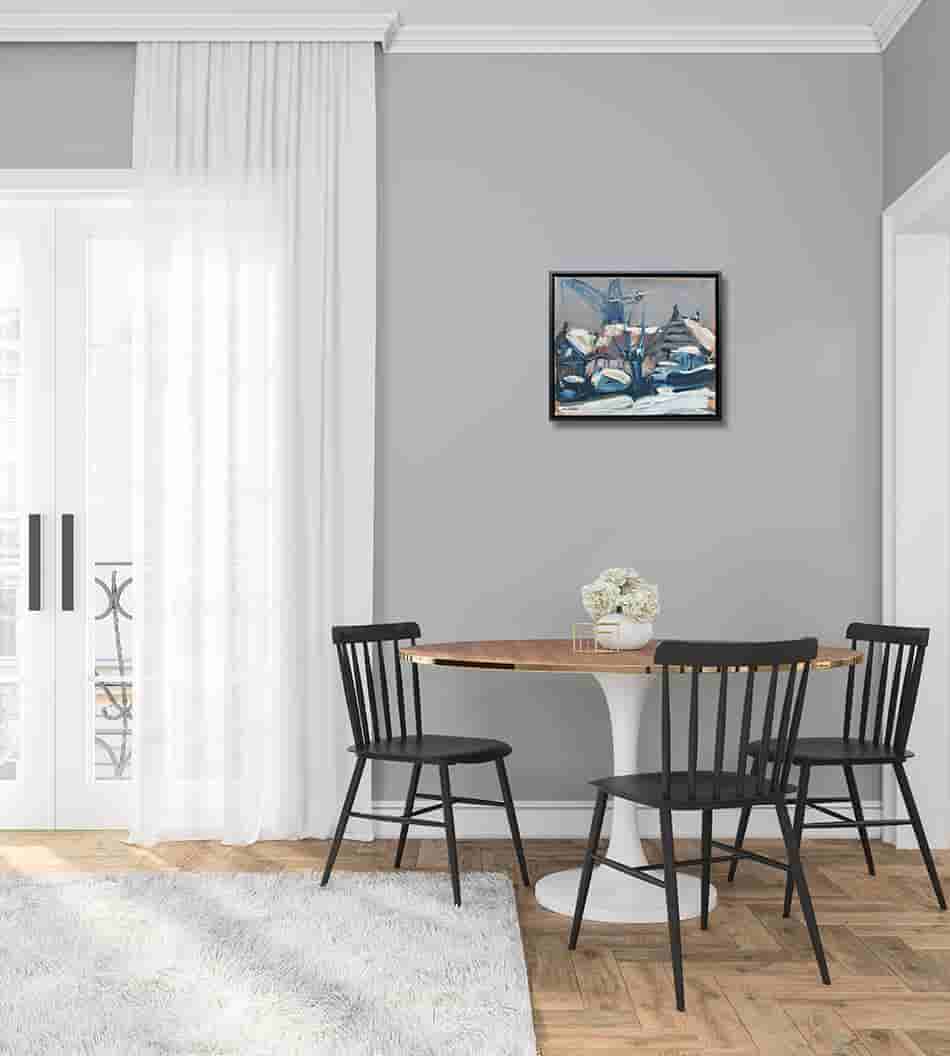 Wim van der Veer - Achter het Vliet (in interieur)