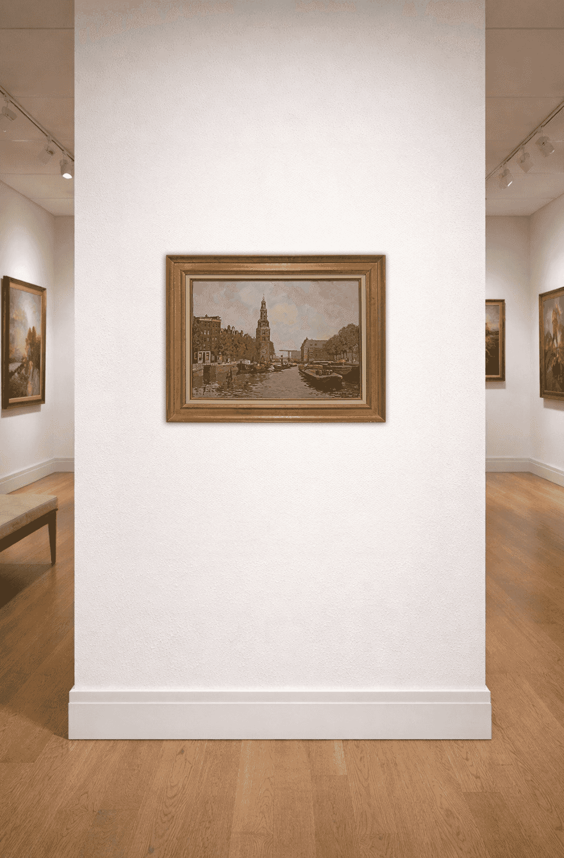 Herman Bogman - Montelbaantoren te Amsterdam (in interieur)