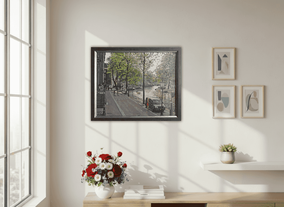 Frans Koppelaar - Herengracht Amsterdam: Gouden Bocht  (in interieur)